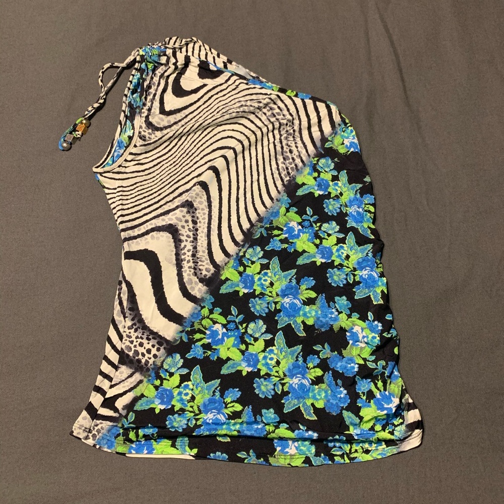 Roberto Cavalli one shoulder top 🌟💕🌟💕